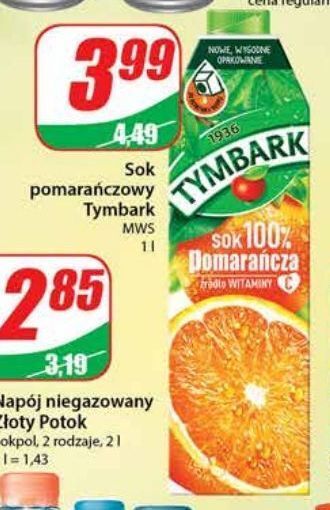 Dino Sok pomarańczowy tymbark 1936 oferta
