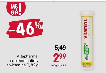 Rossmann Suplement diety altapharma oferta
