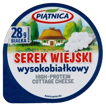 Topaz Piątnica serek wiejski wysokobiałkowy 200 g oferta