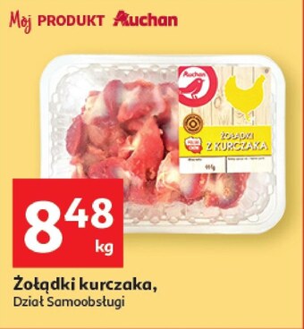 Auchan Żołądki drobiowe oferta