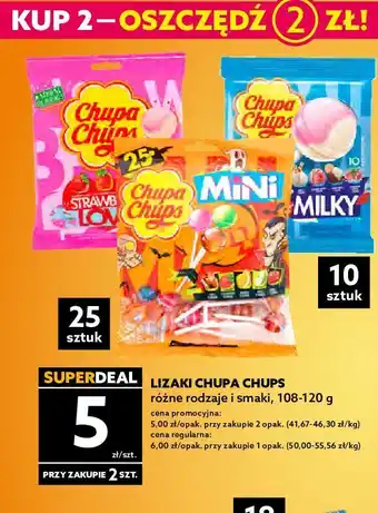 Dealz Lizaki miks chupa chups milky oferta