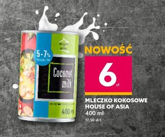 Mleczko kokosowe 5-7% house of asia