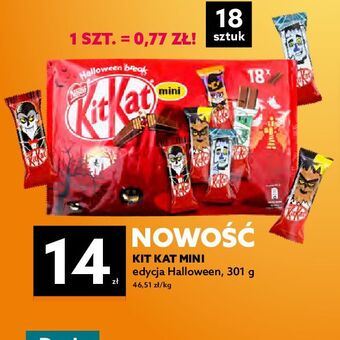 Dealz Batony mini halloween kitkat oferta