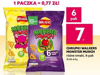 Dealz Chrupki monster munch walkers oferta