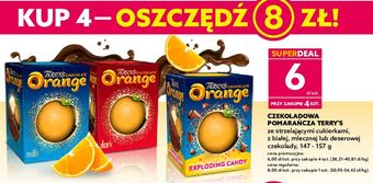 Dealz Pomarańcza czekoladowa ze strzelającymi cukierkami terry's oferta