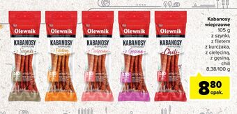 Carrefour Kabanosy z cielęciną olewnik oferta