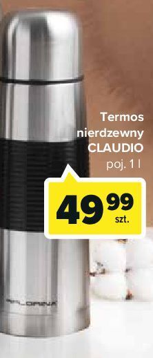 Carrefour Termos nierdzewny claudio 1l florina (florentyna) oferta