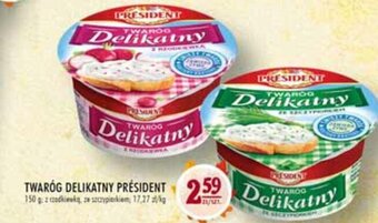 Stokrotka president twaróg delikatny 150g oferta