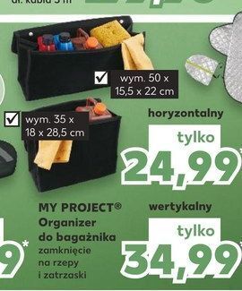 Kaufland Organizer do bagażnika pionowy k-classic myproject oferta