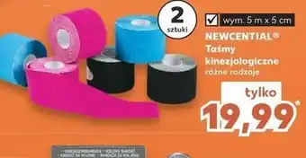 Kaufland Taśmy kinezjologiczne newcential oferta