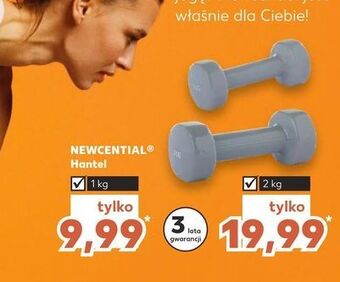 Kaufland Hantel 1 kg newcential oferta