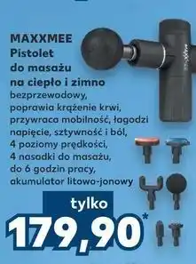 Kaufland Pistolet do masażu maxxmee oferta