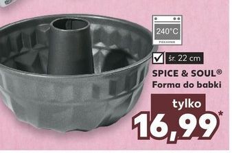 Kaufland Forma do pieczenia babki 22 x 12 cm spice&soul oferta