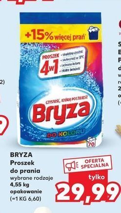 Kaufland Proszek do prania koloru 4w1 bryza oferta
