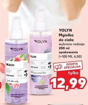 Kaufland Mgiełka do ciała peach yolyn oferta
