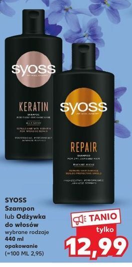 Kaufland Odżywka do włosów syoss repair therapy oferta
