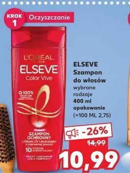 Kaufland Szampon do włosów ochronny l'oreal elseve color-vive oferta