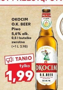 Kaufland Piwo okocim o.k. beer oferta