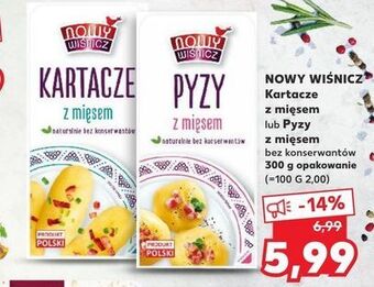 Kaufland Pyzy z mięsem nowy wiśnicz oferta