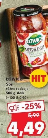 Kaufland Sos meksykański łowicz oferta