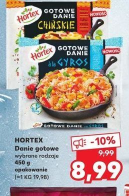 Kaufland Danie gotowe a'la gyros hortex oferta