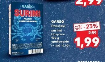 Kaufland Paluszki surimi garso oferta