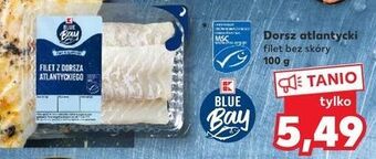 Kaufland Dorsz atlantycki filet bez skóry k-classic blue bay oferta