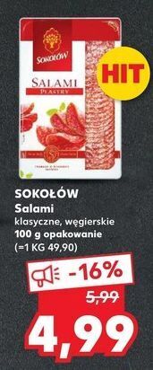 Kaufland Salami sokołów oferta
