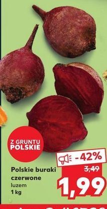 Kaufland Buraki czerwone oferta