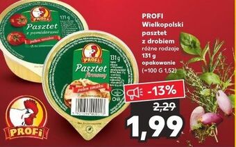Kaufland Pasztet z drobiem i pomidorami profi wielkopolski oferta