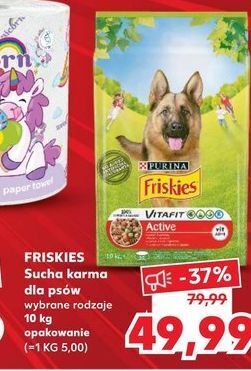 Kaufland Karma dla psa active friskies vitafit oferta