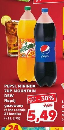 Kaufland Napój orange mirinda oferta
