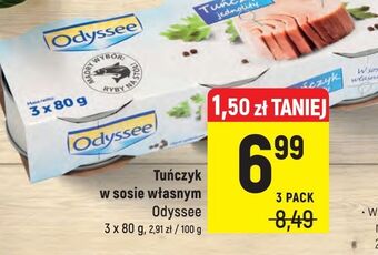 Intermarche Tuńczyk jednolity w sosie własnym odyssee oferta