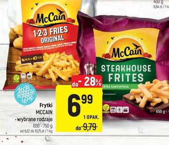 Intermarche Frytki original mccain 1-2-3 oferta