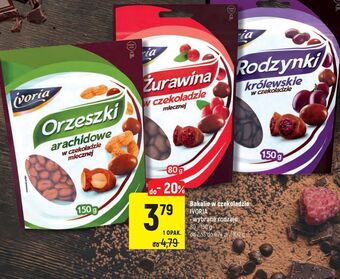 Intermarche Żurawina w czekoladzie mlecznej ivoria oferta