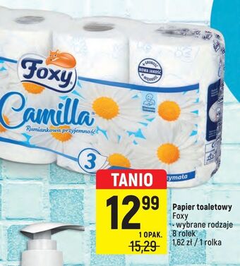 Intermarche Papier toaletowy foxy camilla oferta