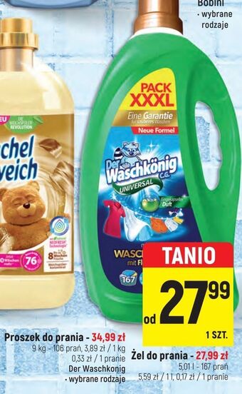 Intermarche Żel do prania uniwersalny der waschkonig oferta