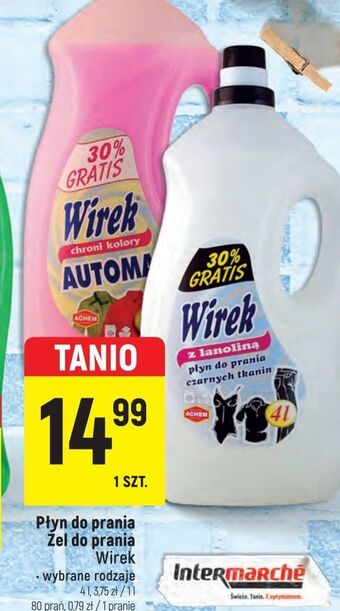 Intermarche Płyn do prania automat wirek oferta