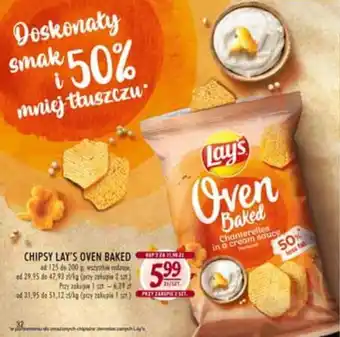 Stokrotka Lay's chipsy oven baked oferta