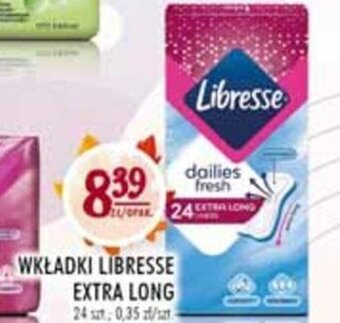 Stokrotka Libresse wkładki extra long oferta