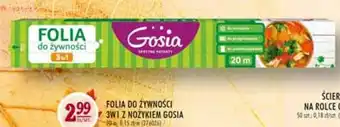 Stokrotka Gosia folia do żywności 3w1 z nożykiem oferta