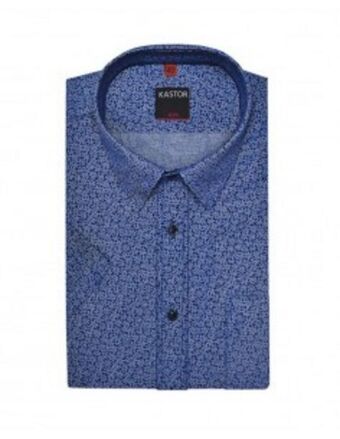 Kastor Granatowa koszula męska krótki rękaw kastor slim oferta