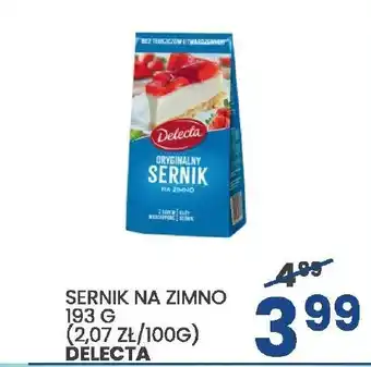 Wafelek Sernik na zimno Delecta 193g oferta