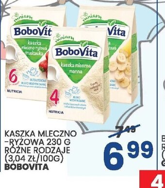 Wafelek Kaszka mleczno-ryżowa BoboVita 230g oferta