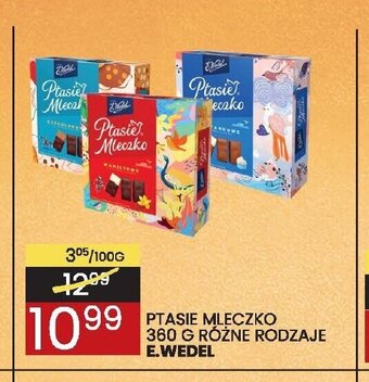 Wafelek Ptasie Mleczko E. Wedel 360g oferta