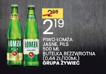 Wafelek Piwo Łomża Jasne, Pils 500ml oferta