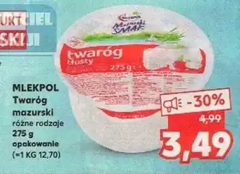 Kaufland Twaróg Mazurski Smak 275g oferta