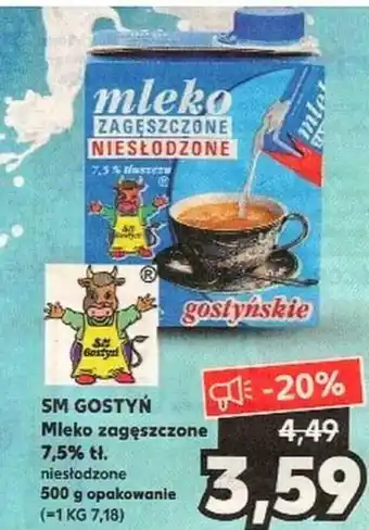 Kaufland Mleko zagęszczone 500g oferta