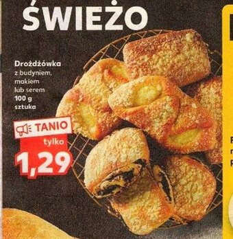 Kaufland Drożdżówka 100g oferta