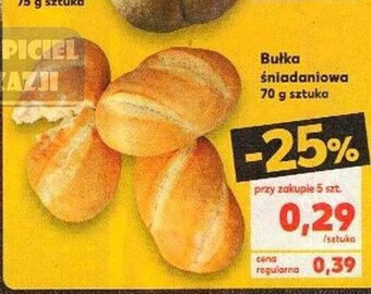 Bułka śniadaniowa 70g
